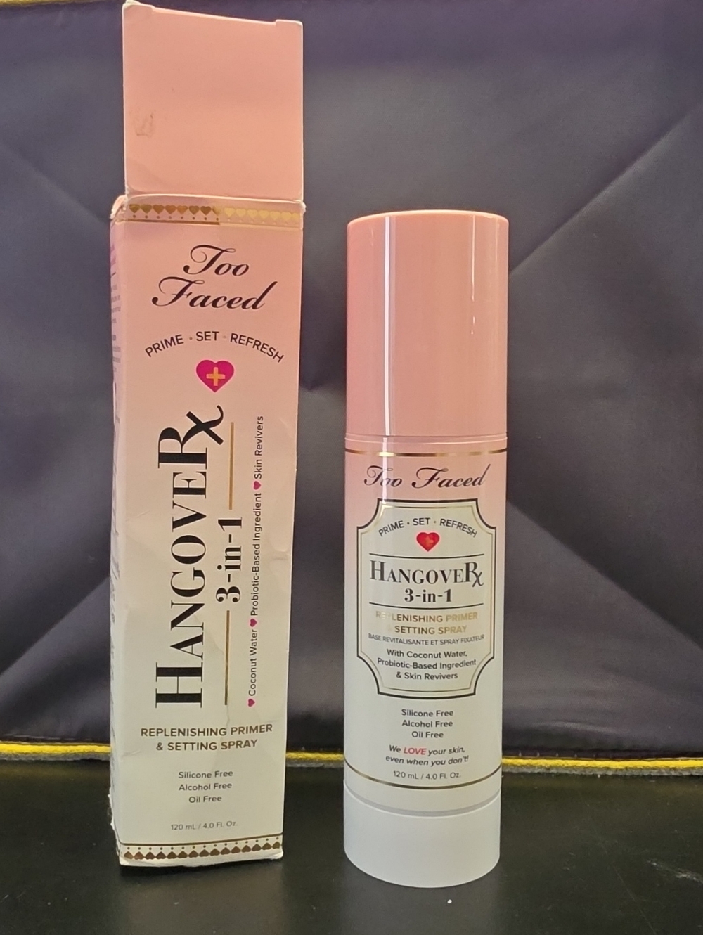 Too Faced Hangover 3-in-1 Primer & Setting Spray - Light Pink